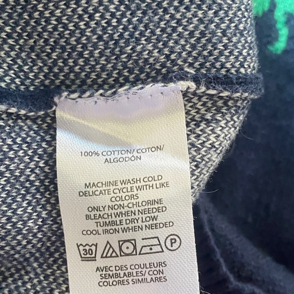 LOFT St. Patrickโs Day Shamrock Crew Neck Sweater - Picture 6 of 6